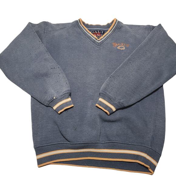 Galt Sand Other - Vtg Chicago Bears NFL Galt Sand Men's Small Sweatshirt Blue Distressed